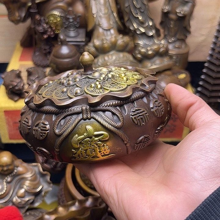 精美铜器点击下单