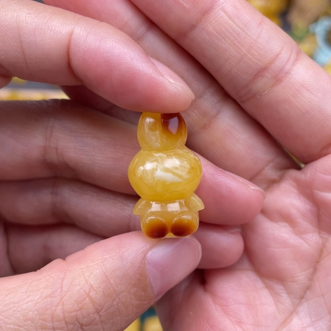 裸石琥珀未镶嵌蜜蜡
