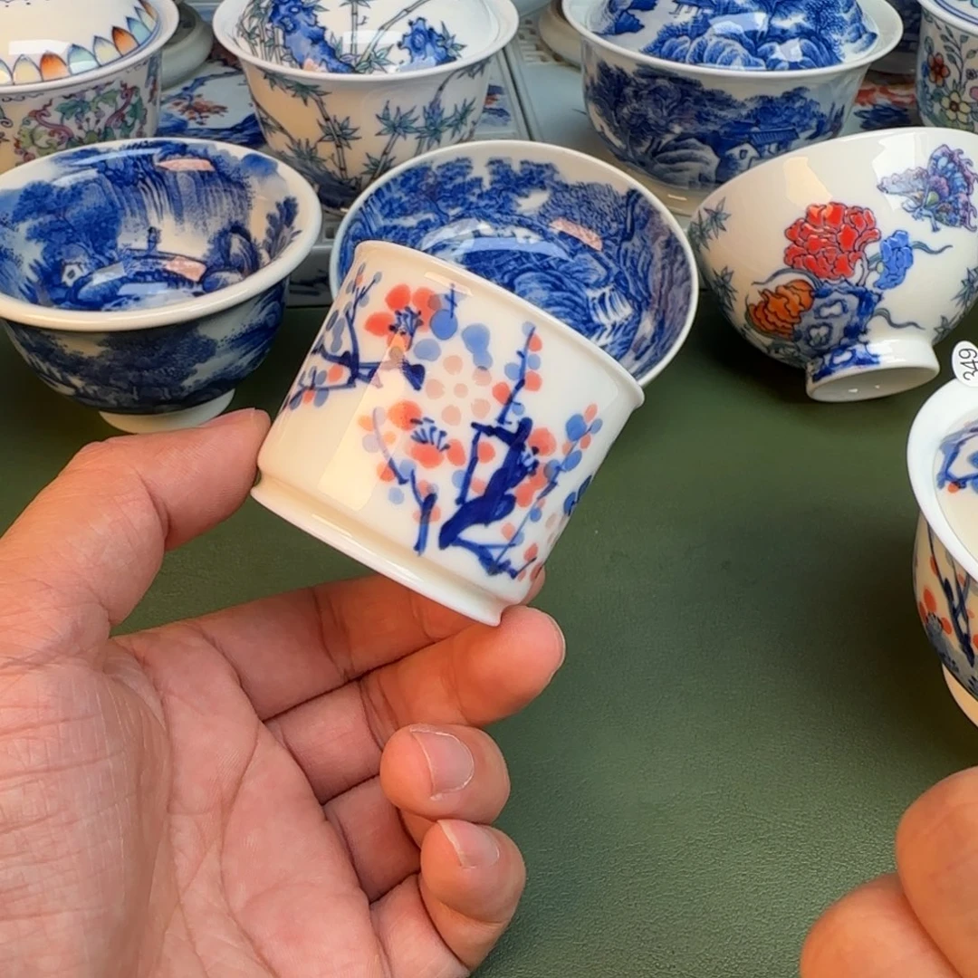 陶纯手工纯手绘茶具361