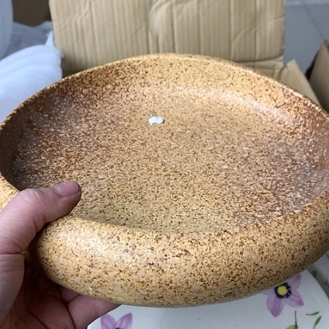 盘陶瓷制品满25拼单发货默认微瑕