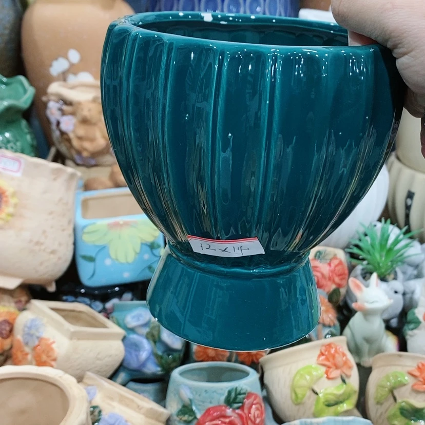 【闪购商品】陶瓷陶瓷花盆，多肉花盆