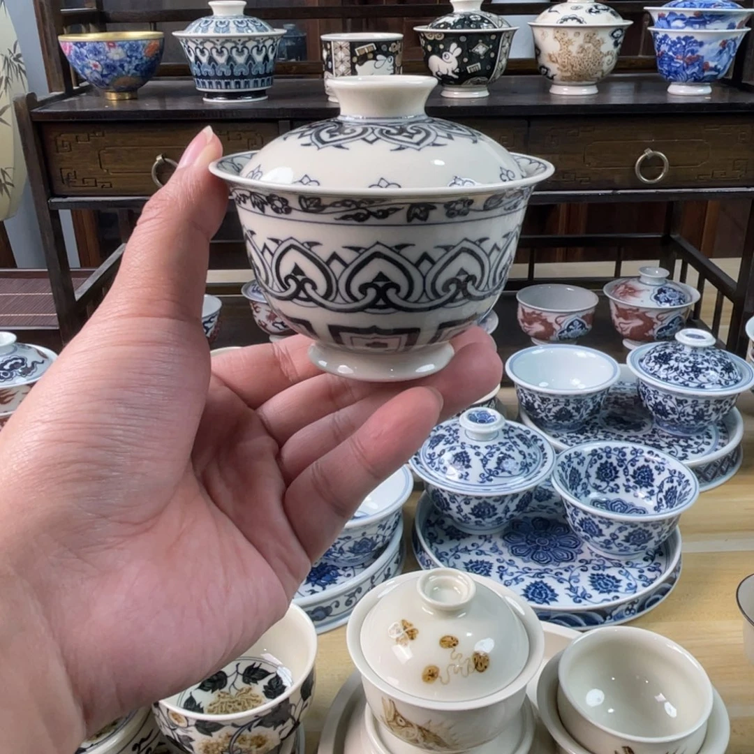 景德镇手工手绘茶具