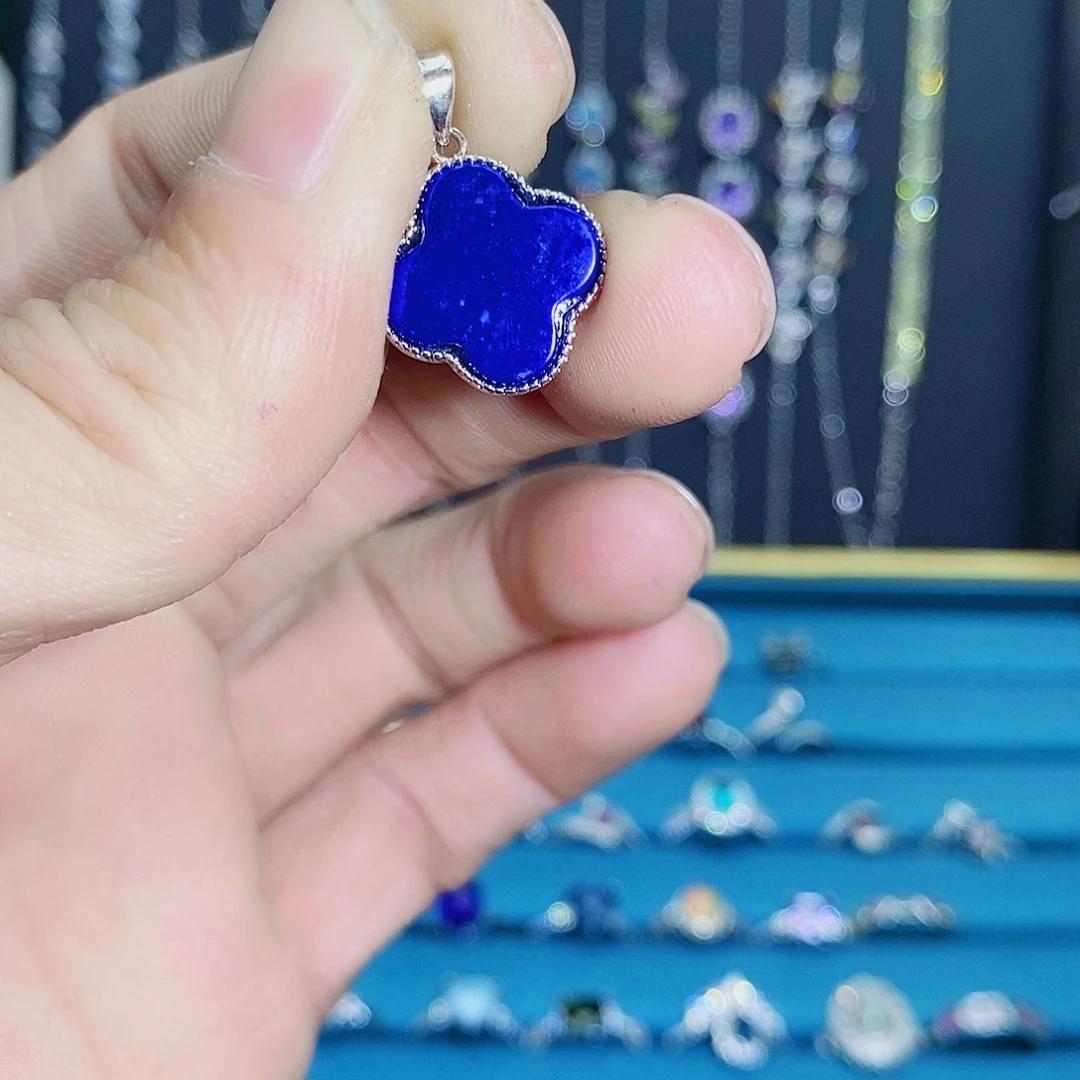 紫晶珠宝半成品银S925镶嵌