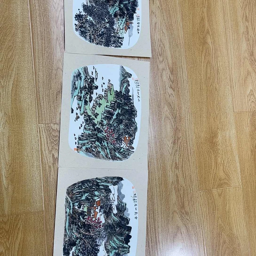一****…姜奇老师山水作品