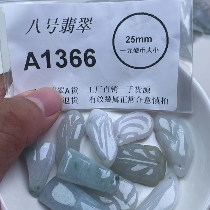 翡翠未镶嵌颈饰aa