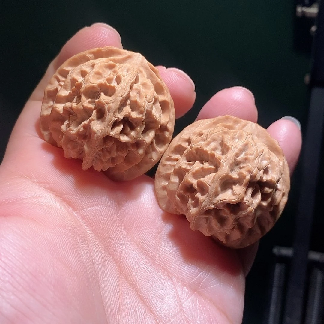 把件文玩核桃41苹果圆全品