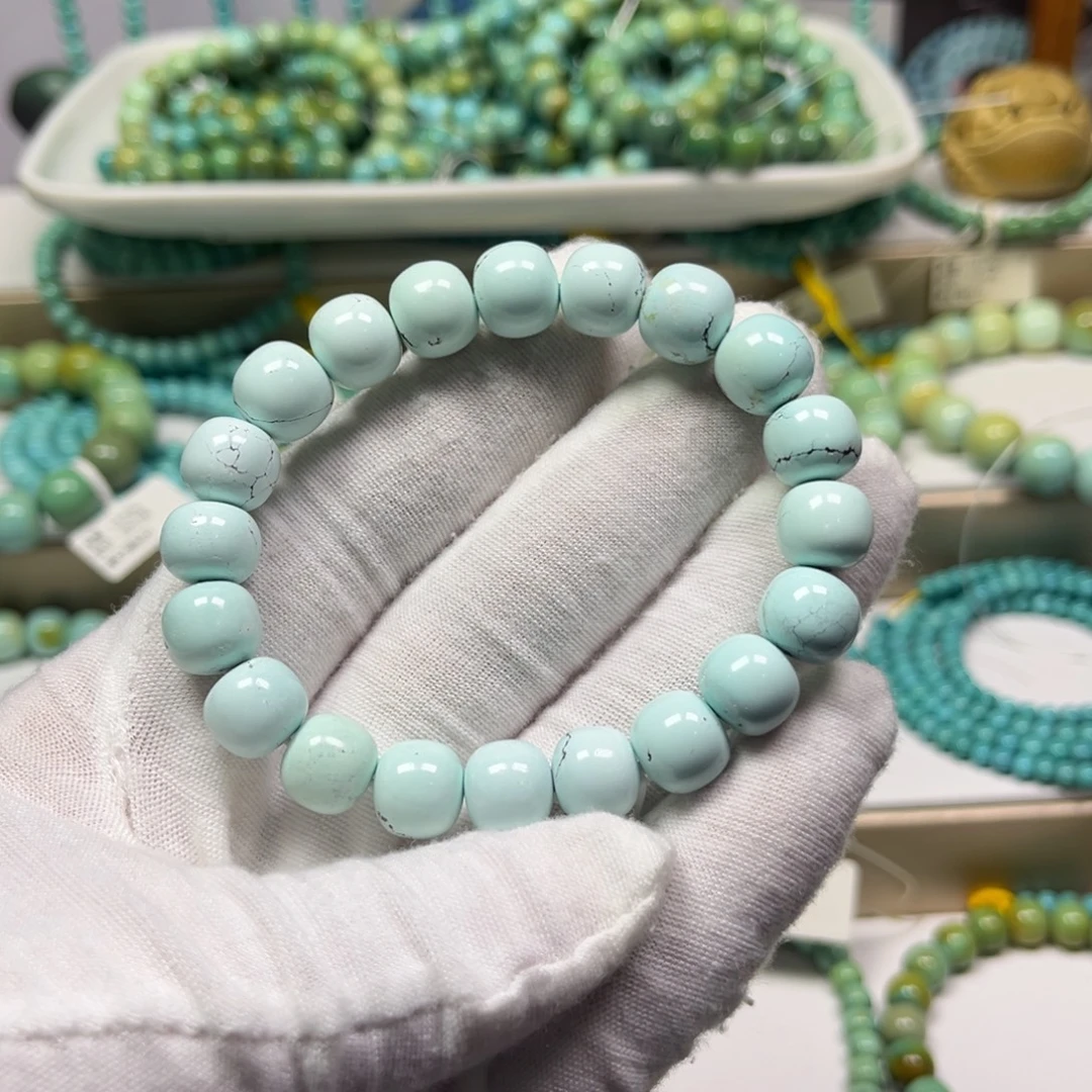 绿松石未镶嵌手链