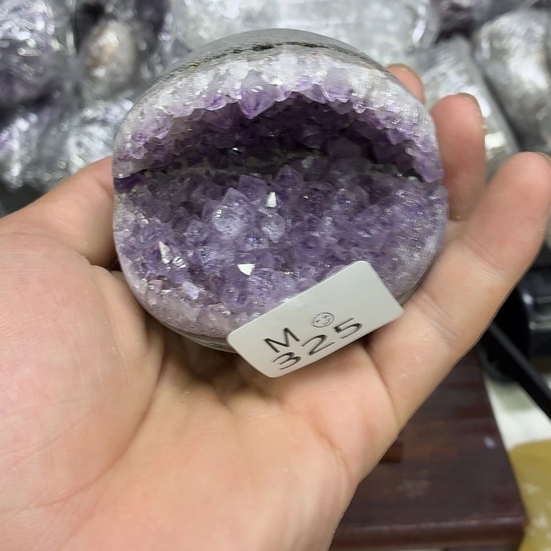 未镶嵌摆件紫晶水晶