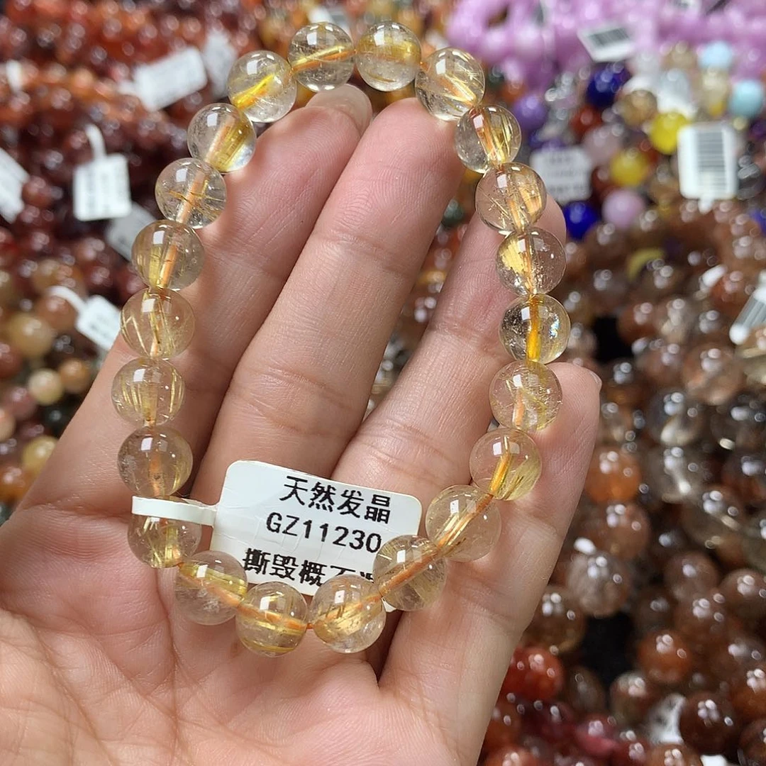 水晶手链未镶嵌⼂