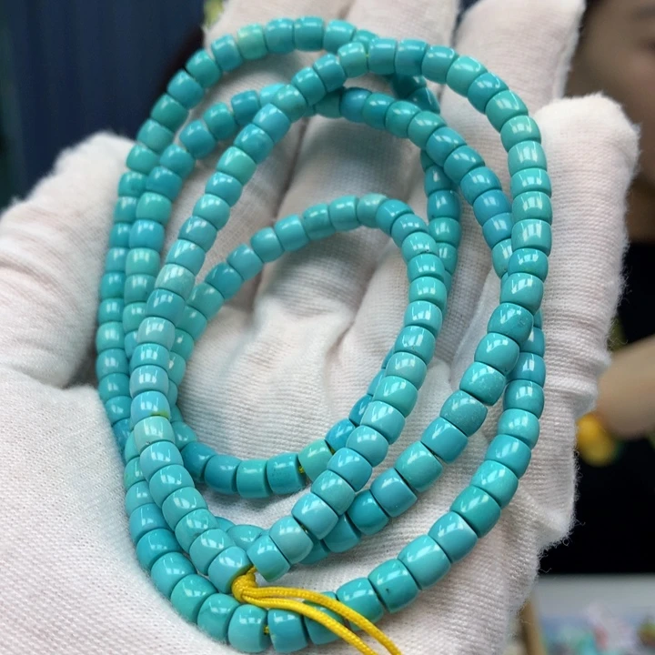 未镶嵌绿松石长链