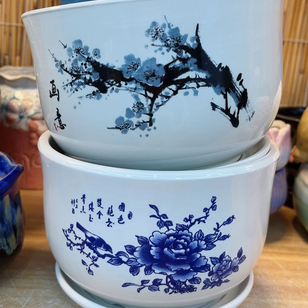 【闪购商品】陶瓷花盆