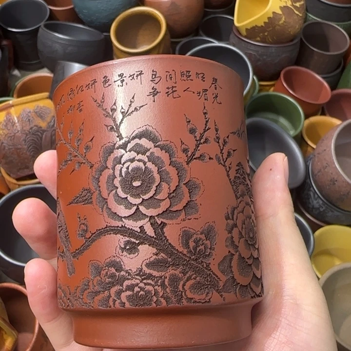 茶杯紫砂全手工紫砂