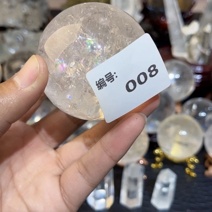 水晶吊坠未镶嵌水晶球