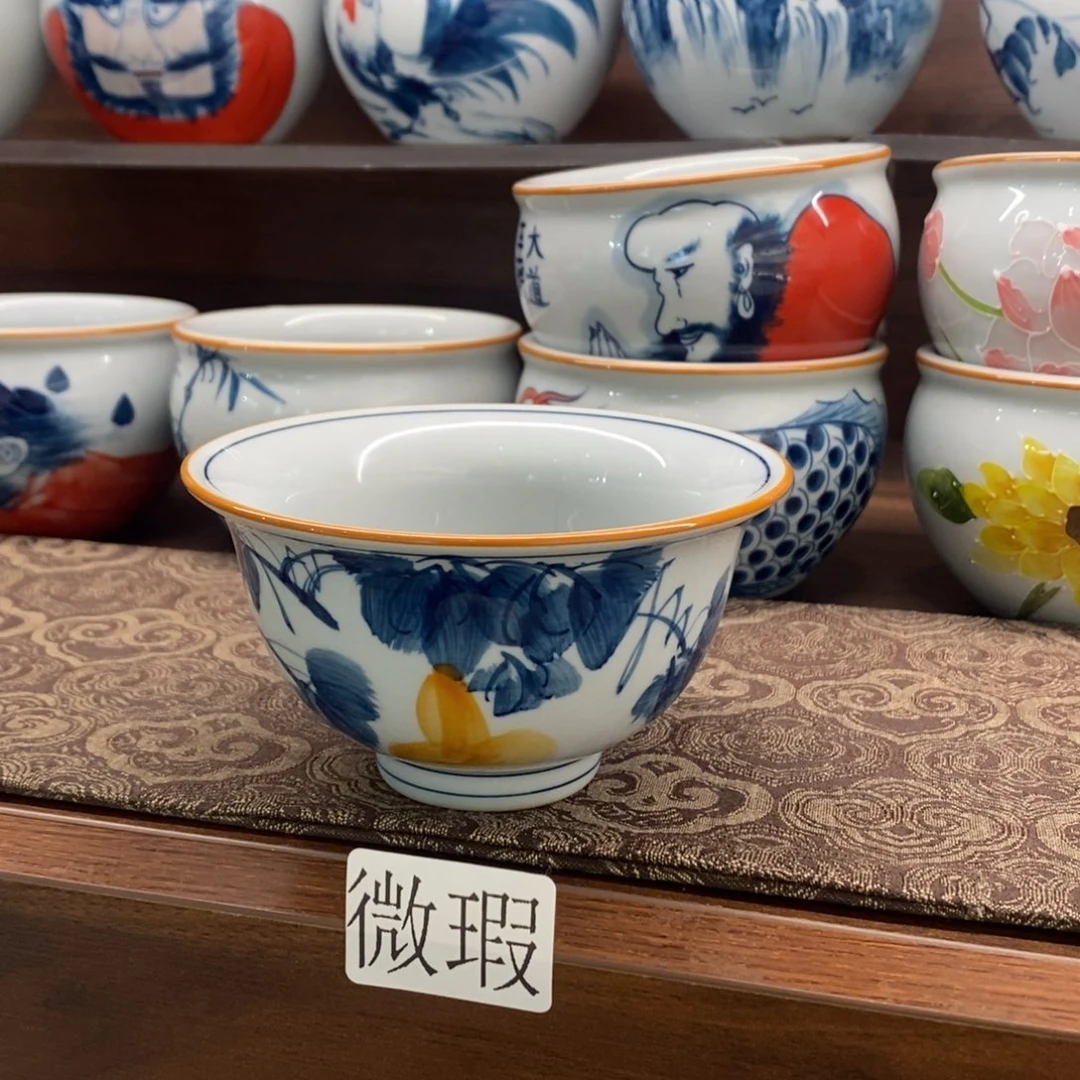 釉下彩手工绘制手工绘制