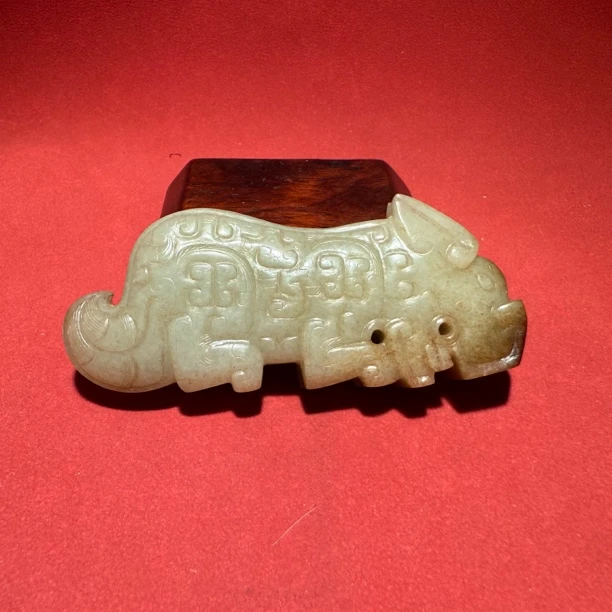 明早期瑞兽把件-HBG13261