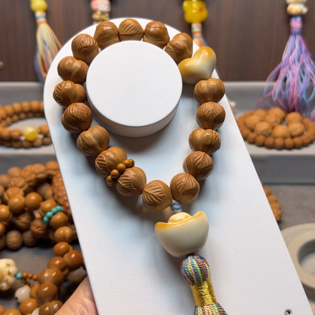 猴头核桃手串17仙桃