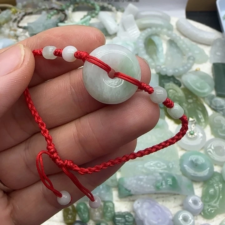 翡翠未镶嵌手链福利