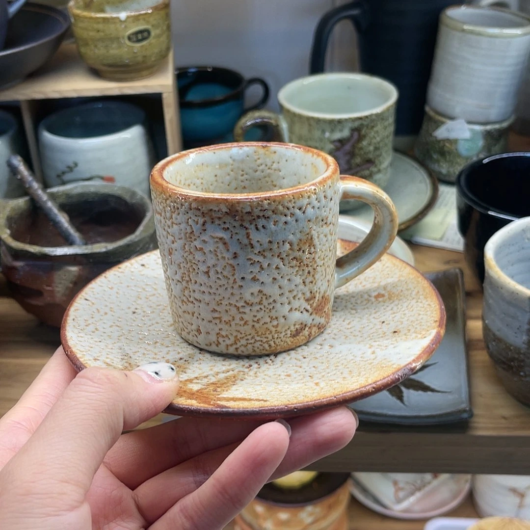 瓷片志野咖啡杯啊啊28