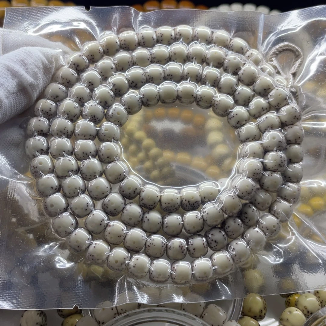 星月菩提吊坠糯冰8✖️7通体大留白小细星