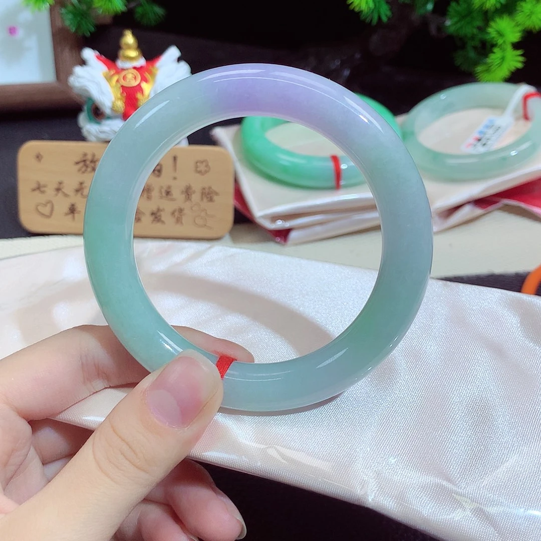 翡翠未镶嵌手镯1263