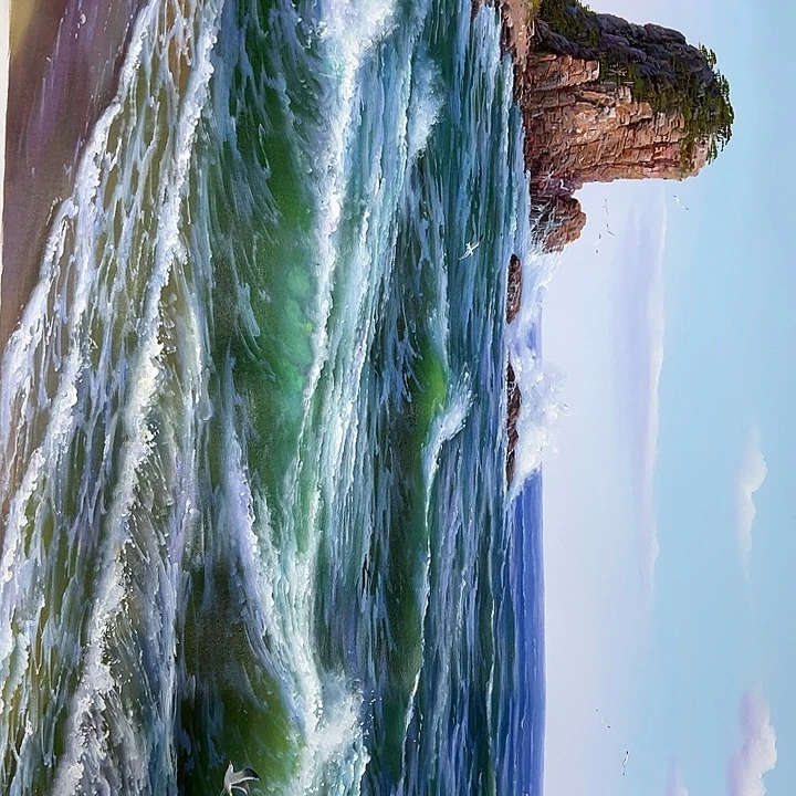 油画恭喜嘻嘻仔仔细细