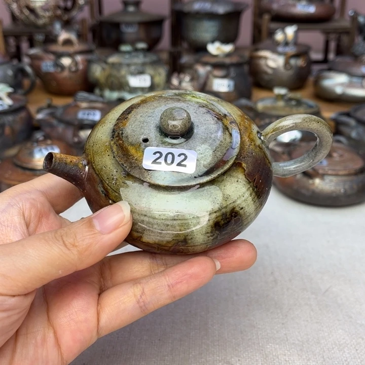 壶裸柴烧陶瓷茶具