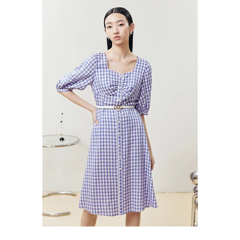 【艾美甄选】NEELLY纳俪商场同款连衣裙N22051Y01135