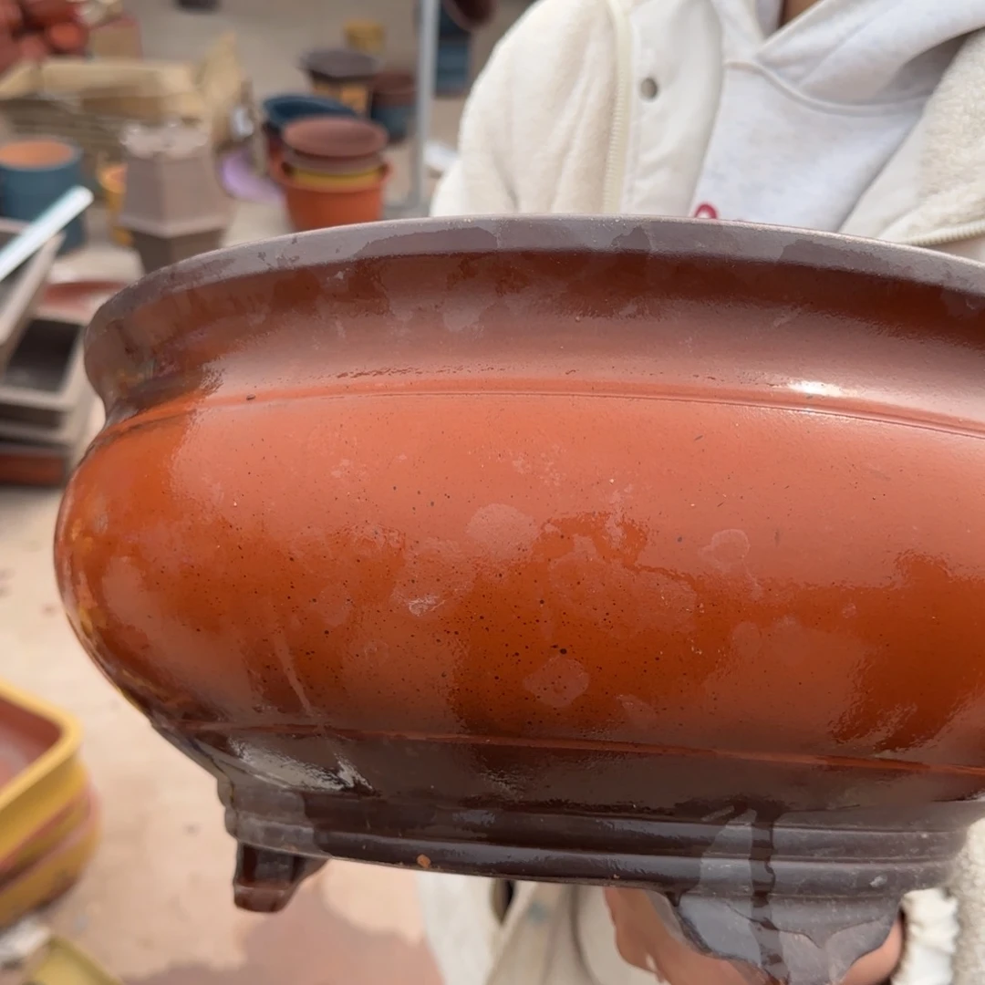 紫砂花盆口径30.15口径