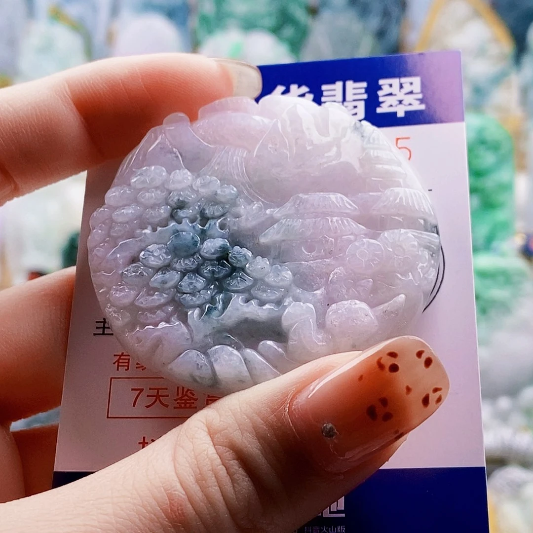 吊坠(不含链)未镶嵌翡翠