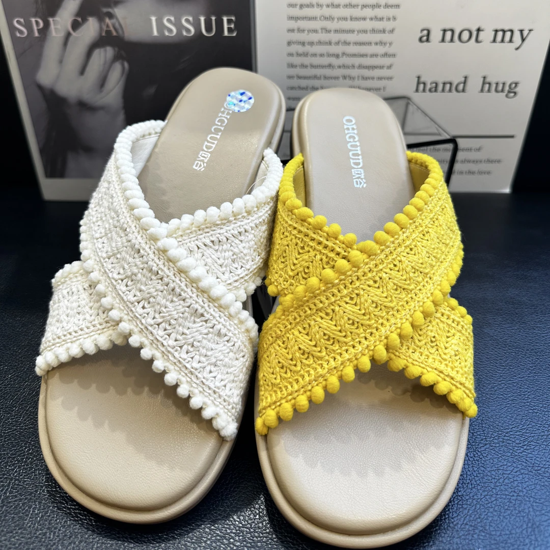 31121时尚单鞋凉拖度假风凉拖2025新款