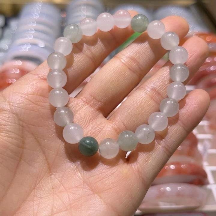 石英质玉未镶嵌手链