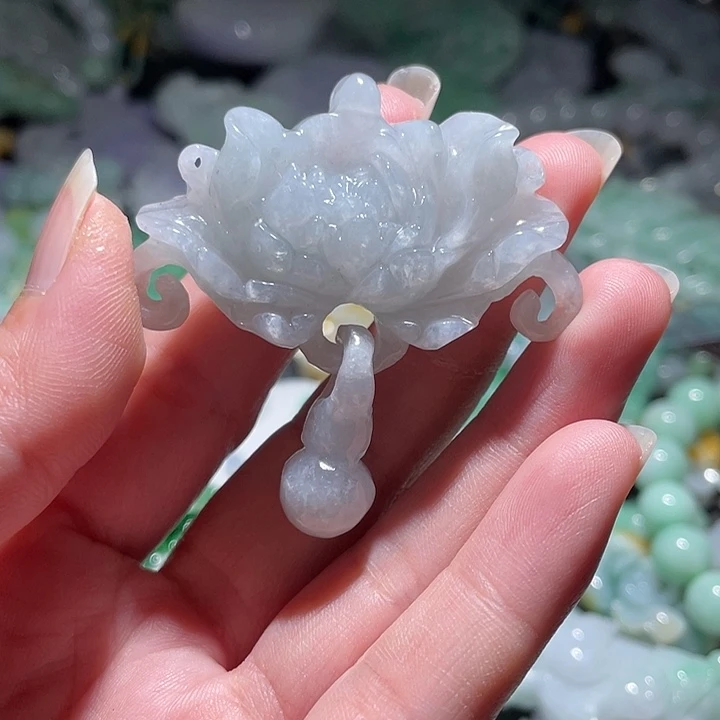 颈饰未镶嵌翡翠天