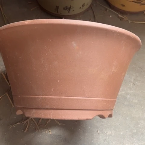紫砂花盆100-3。100-3