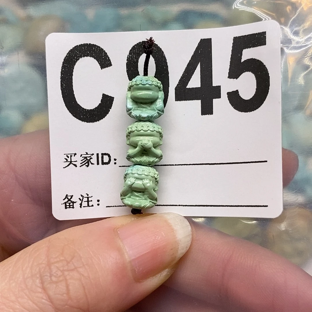 未镶嵌绿松石绿松石配饰定制