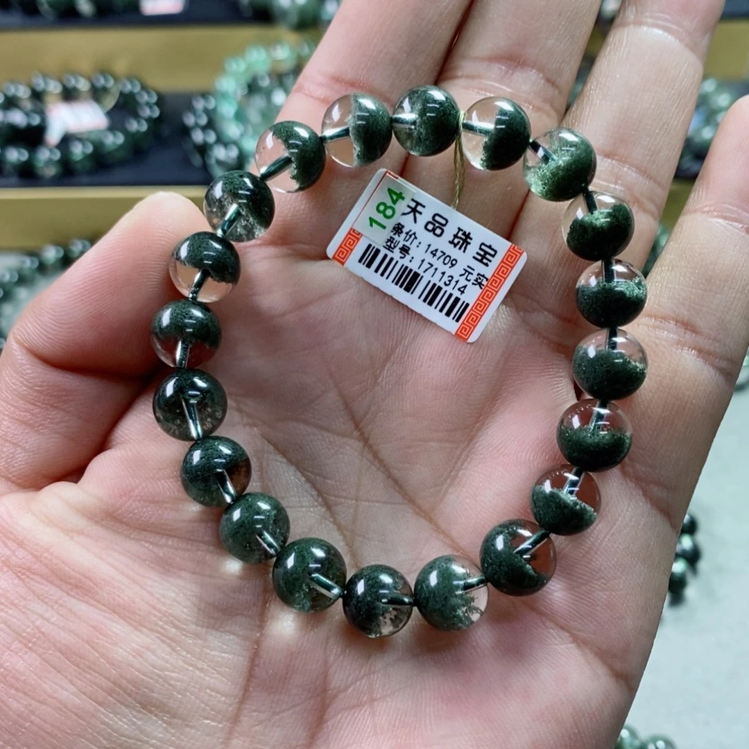 水晶手串未镶嵌绿幽灵1711314