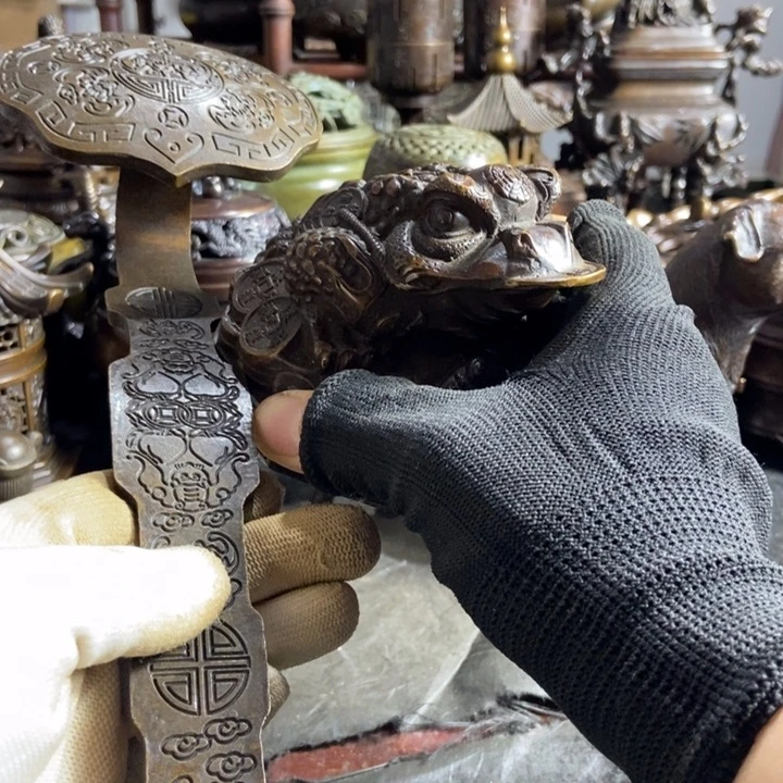 ?*?铜器工艺品摆件香炉摆件