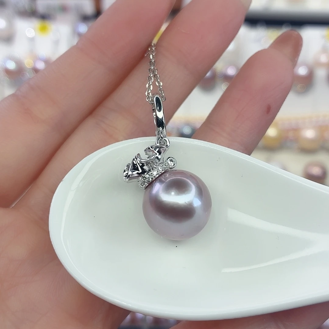 合金颈饰淡水珍珠