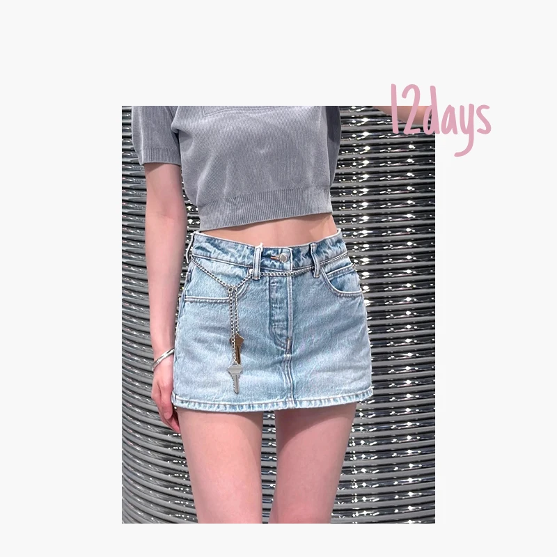 12days | 25新款AW*钥匙牛仔裙裤正确版 | 25061
