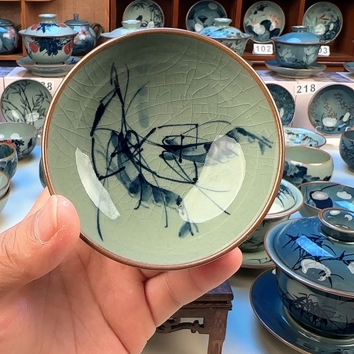 景德镇陶瓷陶瓷杯茶具