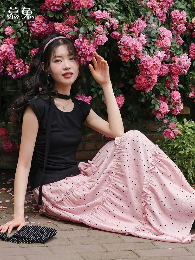 星哥（200-399）气质时尚套装夏季宽松女装显瘦休闲风韩版中国风