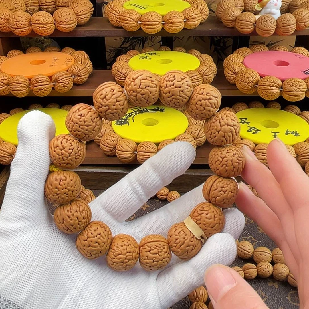 文玩核桃手串苹果手持