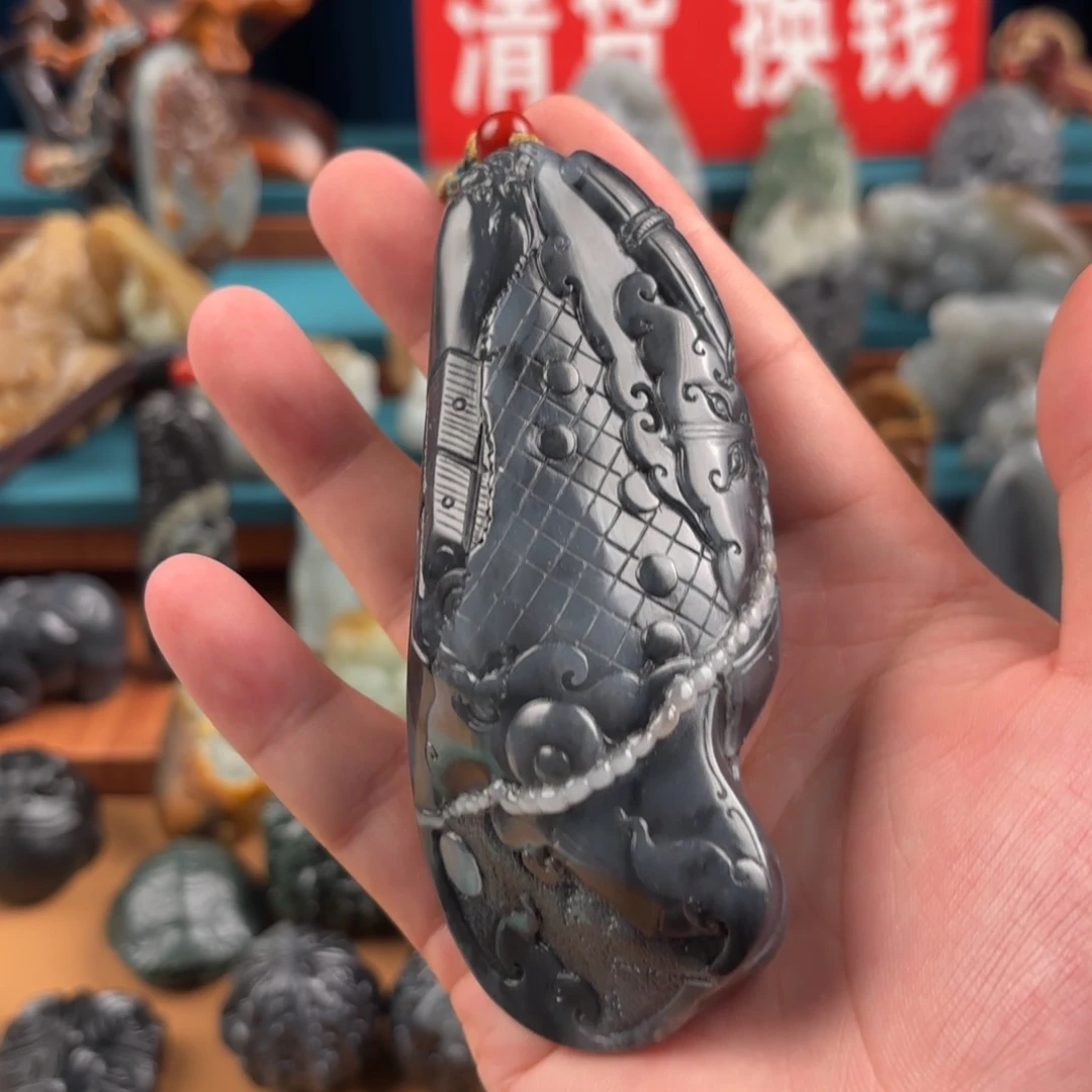 最***天未镶嵌和田玉挂件