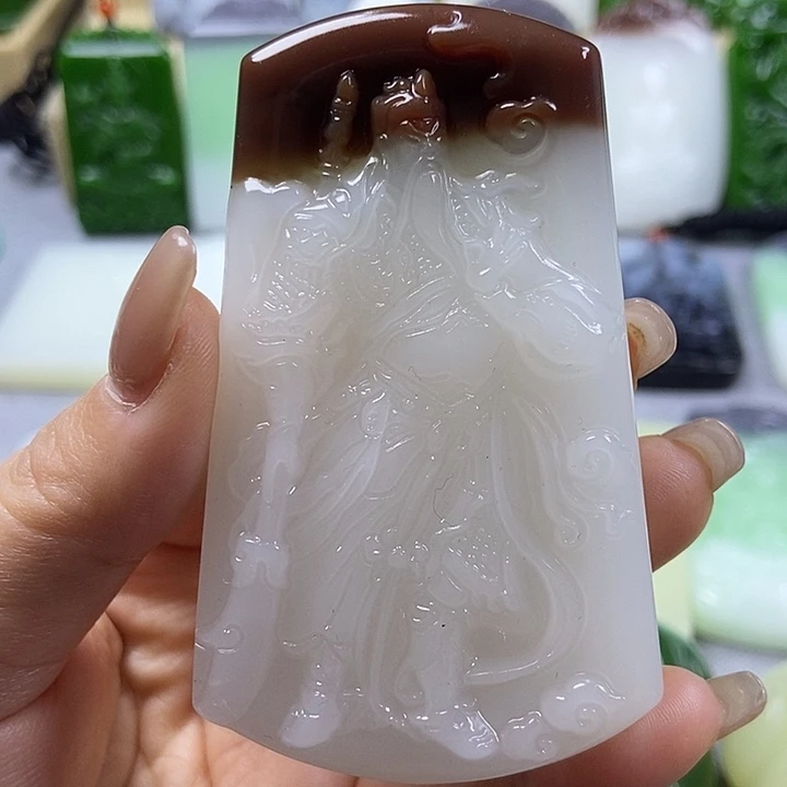 颈饰未镶嵌和田玉