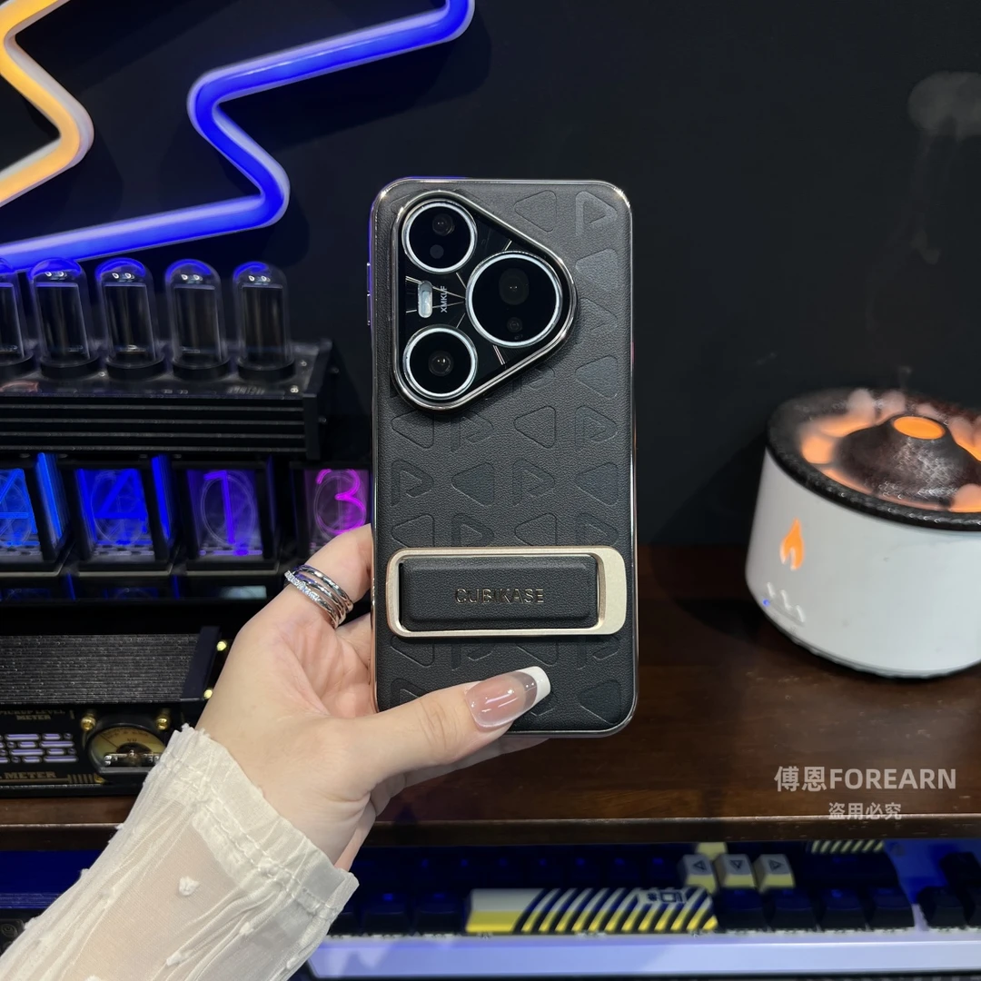 适用于华为pura80pro手机壳pura80腕带支架pura80ultra保护套后外