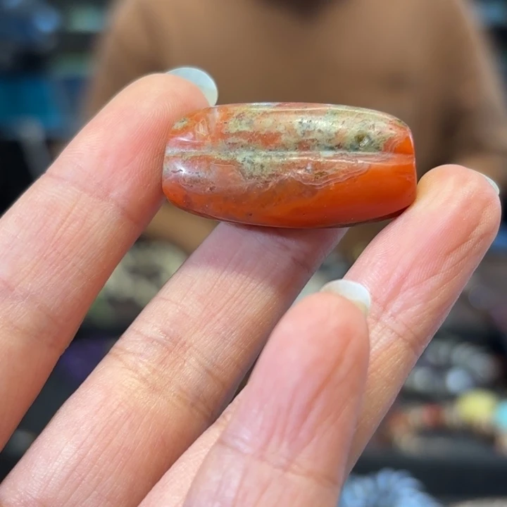 南红玛瑙未镶嵌颈饰南红