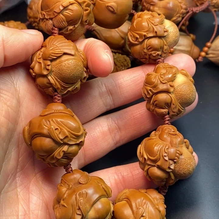 胖***子手串/手链橄榄核财神手串