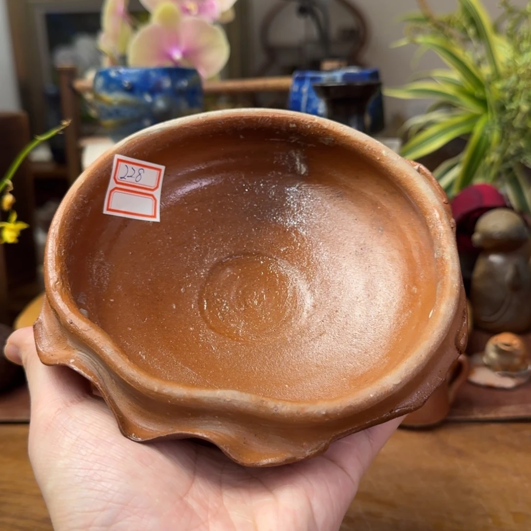 藤原章备前烧海洋系列钵福利一口价