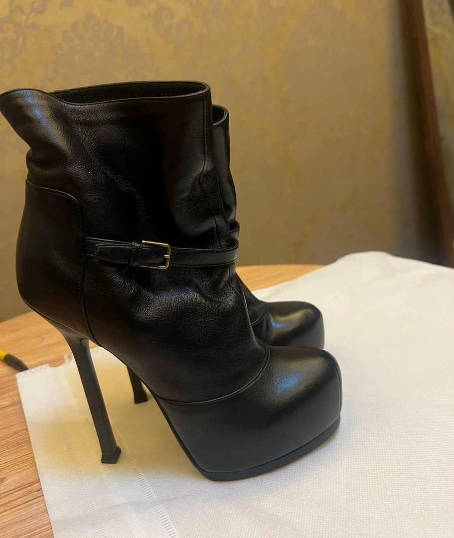 95新 YSL/圣罗兰 95新  圣罗兰高跟鞋 16958 36码