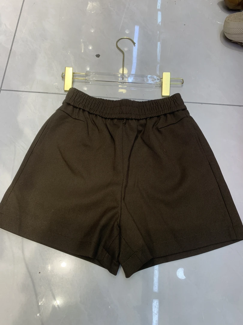 秋冬休闲裤ins女士简约显瘦短裤冬季百搭