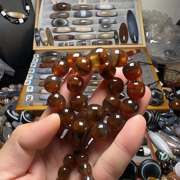 玛瑙/玉髓未镶嵌手串